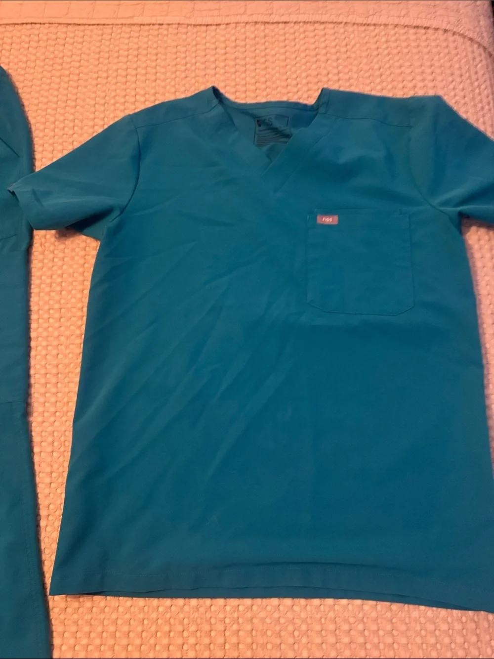 Men's Teal Utility Scrub Pants - Teal